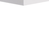 Hager BR6513039016 Außeneck aus Grundprofil zu BR 68x130mm Oberteil 80mm in verkehrsweiß