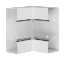 Hager BRS6517049016 Inneneck aus Grundprofil zu BRS 68x170mm Oberteil 80mm Stahlblech verkehrsweiß