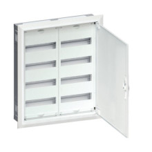 Hager FWU42S Feldverteiler UP 96PLE mit univers, IP30, SKII, Nischenmaße 657x565x115mm