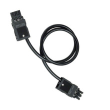 Hager GKWAD23006 Verbindungsleitung Winsta Code S, 3x2.5², 0.6m, PVC, Eca, schwarz