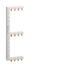 Hager KCF668L Phasenschiene 3polig  N, 3-reihig 125mm, links, vertikal