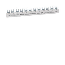 Hager KDS463A Phasenschiene 12 Module 63A L1L2L3N-L1L2L3N-L1L2L3N QuickBusbar
