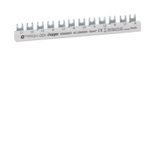 Hager KDS463AT Phasenschiene 12 Module 63A L1L2L3N-L1N-L2N-L3N-L1N QuickBusbar