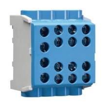 Hager KH35N8 Hauptleitungsabzweigklemme 1polig, 2x35mm²-6x25mm², IP20, Farbe: Blau