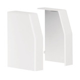 Hager L22369010 Endstück Paar schnittkaschierend zu Rangierkanal RK 110x80mm reinweiß