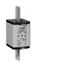 Hager LNH2315MK NH-Sicherungseinsatz NH2 gG 500V 315A Kombi-Melder mit isolierter Grifflasche