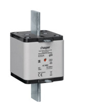 Hager LNH3630MK NH-Sicherungseinsatz NH3 gG 500V 630A Kombi-Melder mit isolierter Grifflasche