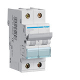 Hager MBN206 Leitungsschutzschalter 2 polig 6kA B-Charakteristik 6A 2 Module