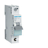 Hager MBS110 Leitungsschutzschalter 1 polig 6kA B-Charakteristik 10A Quick Connect 1 Modul