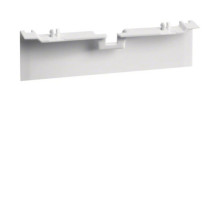 Hager SL20080A9016 Geräteträgerschürze für Geräteträger zu SL 20x80mm verkehrsweiß