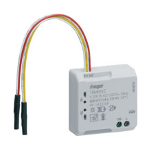 Hager TRM691E Funk UP Universal-Dimmer 1fach/Binäreingang 2fach 200W 2Draht