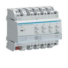 Hager TYAS608D Schalt-/Jalousieaktor 8/4-fach KNX Secure, 16A, C-Last