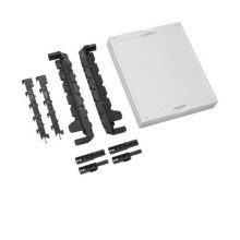Hager UE21A0 Baustein, universN, 300x250mm, für Sammelschienensystem 40mm, 5 polig waagerecht
