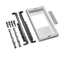 Hager UE31E3A Baustein, universN, 450x250mm, D-Sicherung auf Sammelschienensystem 60mm, waag.