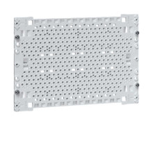Hager UM00M0 Kunststoff-Montageplatte für Multimedia-Anwendungen, 175x250mm