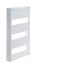 Hager US31A3 Berührungsschutzabdeckung, universN, 450x250mm, 3x 12PLE, Schlitzabstand 125mm