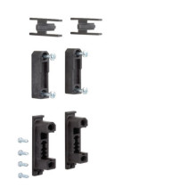 Hager UZ61S3 Sammelschienenträger 60mm, universN, 1polig,Set  2 Stück,koppelbar an 3P-Träger