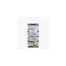Hager VA48BV1 Kleinv.,volta,APV,4x12PLE,IP30,bestückt u. verdrahtet,2 FI-Kreise,Übersp.ableit