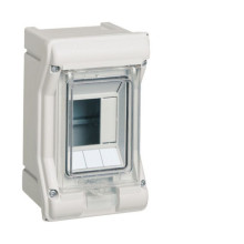 Hager VE103SN Kleinverteiler, vector, APV, IP65, 3PLE, UV-stabil, ohne Leitungseinführung