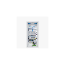 Hager VH48BV1 Kleinv.,volta,HWV,4x12PLE,IP30,bestückt u. verdrahtet,2 FI-Kreise,Übersp.ableit