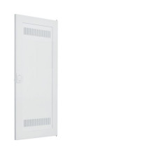 Hager VZ123W Tür, volta, Kunststoff, geschlitzt für UP- und Hohlwandverteiler, 3-reihig, IP30