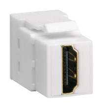 Hager VZ20HS Keystone Modul, universal, HDMI Buchse auf HDMI Buchse, 180°, kompakte Bauform