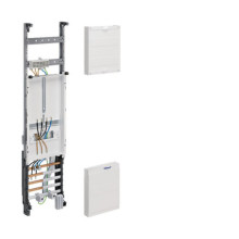 Hager ZH31X7N Komplettfeld, univers Z, 1ZP, 3P., Steuerleitungsklemme, H1050 mm, 1-feldig
