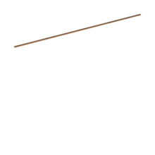 Hager ZM14C Sammelschiene, universZ, CU 12x5mm, 4--feld