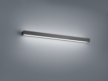 Helestra THEIA LED Wandleuchte 25W IP44 90Ra Warmweiss Mattschwarz 18/1827.22