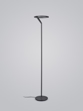 Helestra ELARA LED Stehleuchte 13,5W dimmbar Warmweiss Mattschwarz 130cm 7-5094.22