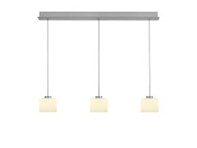 Hell Abby LED Pendelleuchte Warmweiss Dimmbar höhenverstellbar +FB Aluminium 20661/3-36