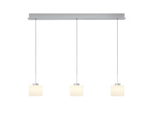 Hell Elli LED Pendelleuchte 3-fach Warmweiß Dimmbar 60-180cm >90Ra Alu 20724/3-36