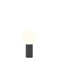 Hell Tiny LED Akku Tischleuchte steuerbare Lichtfarbe Dimmbar 90Ra Schwarz 50460/1-06
