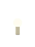 Hell Tiny LED Akku Tischleuchte steuerbare Lichtfarbe Dimmbar 90Ra Sand 50460/1-13