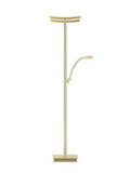 Hell Andy LED Stehleuchte 2-fach steuerbare Lichtfarbe Dimmbar 38,2cm CCT >90Ra Champagner 60556/2-86