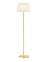 Hell Elegance Stehleuchte E27 140cm Fußtrittschalter Messing 60562/1-01