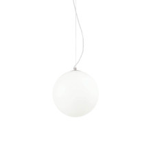 Ideal Lux MAPA BIANCO Pendelleuchte E27 ⌀300mm dimmbar Weiss 009087
