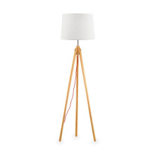 Ideal Lux YORK Stehleuchte E27 ⌀480mm Holz 089805