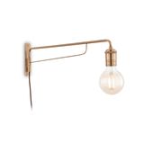 Ideal Lux TRIUMPH Wandleuchte E27 Messing 160214