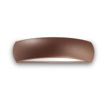 Ideal Lux GIOVE Wandleuchte E27 dimmbar Braun IP54 163598