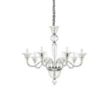Ideal Lux BRIGITTA Pendelleuchte E14 8-fach ⌀890mm dimmbar Klar 199382