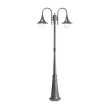 Ideal Lux CIMA Stehleuchte E27 2-fach dimmbar Anthrazit IP43 246833