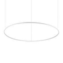Ideal Lux ORACLE SLIM LED Pendelleuchte 76W ⌀1500mm dimmbar Weiss warmweiss 304465