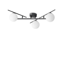 Ideal Lux ATLAS G9 Deckenleuchte 3x dimmbar Schwarz warmweiss 311357