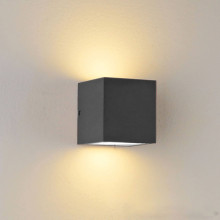 ISOLED Wandleuchte Up&Down2xGX53, IP44, anthrazit