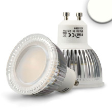 ISOLED GU10 LED Strahler 6W Glas diffuse, 120°, neutralweiß
