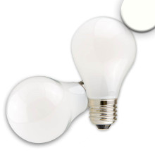 ISOLED E27 LED Birne, 8W, milky, neutralweiß, dimmbar