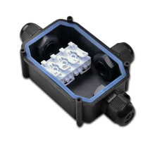 ISOLED Kabel Y-Verbinder IP67, Würgenippel + Push-Klemme 2x4polig
