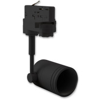 ISOLED 3-PH Schienen-Adapter für GU10-Spots, schwarz matt