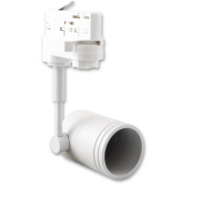 ISOLED 3-PH Schienen-Adapter für GU10-Spots, weiß